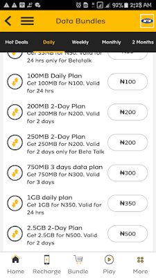 MTN Hot Data Deals