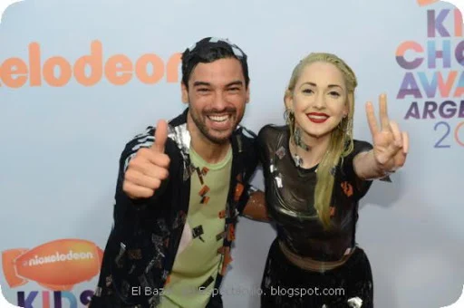 Chino Leunis & Mechi Lambre slime - KCA Argentina Nickelodeon.jpeg