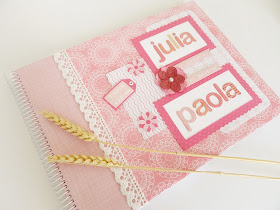 Libro recuerdo comunion y bautizo
