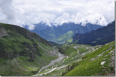 077 route en lacets vers Manali