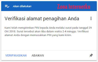 Cara Mudah Mengajukan Request PIN Google Adsense