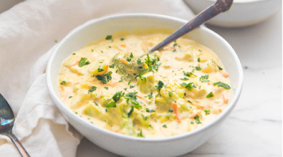 Mushy Vegan Broccoli Soup #soup #food #brocoli