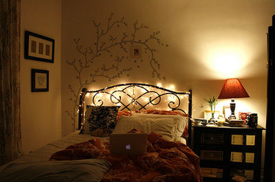 Fairy Lights In Bedroom