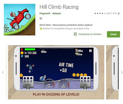 https://play.google.com/store/apps/details?id=com.fingersoft.hillclimb&hl=in