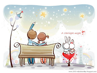 7. Cute Cartoon Couple Love Hd Wallpapers For Valentines Day