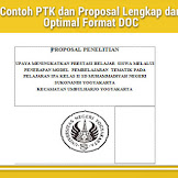 Contoh Ptk Dan Tawaran Lengkap Dan Optimal Format Doc