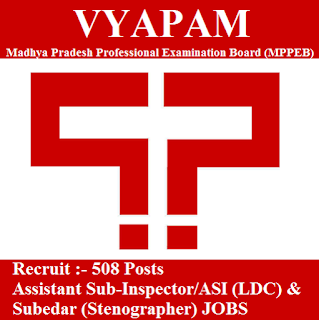 Madhya Pradesh Professional Examination Board, MPPEB, VYAPAM, VYAPAM Admit Card, Admit Card, vyapam logo