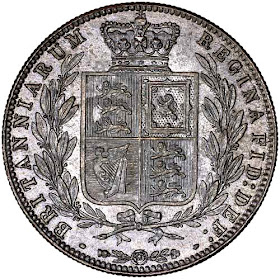 British coins Great Britain Half Crown silver coin