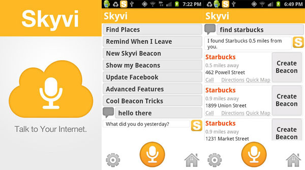 Skyvi (Siri for Android) 1.70 Apk Best Free Siri Alternatives for Android
