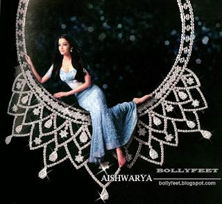 Bare feet Aishwarya rai