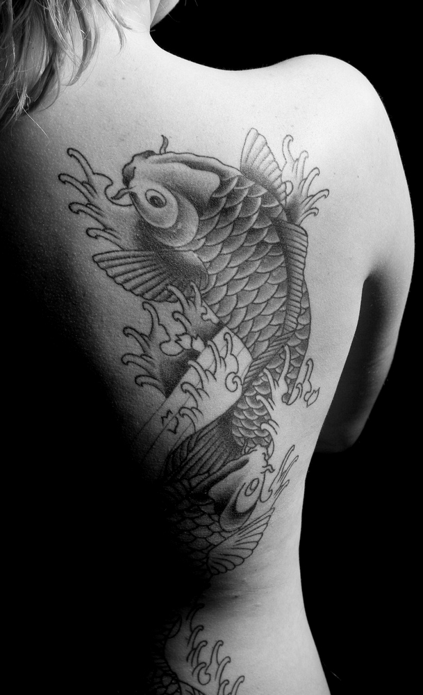  superstitions and myths involving the Koi fish These tattoos are quite 