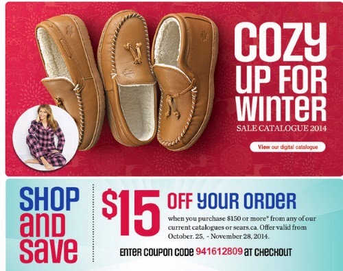 Sears Canada Shop & Save Promo Code