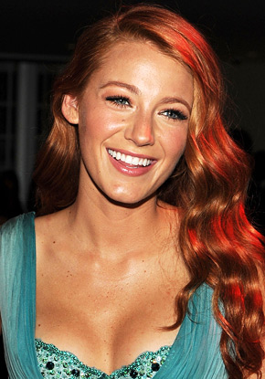 blake lively red hair. The latest addition: Blake