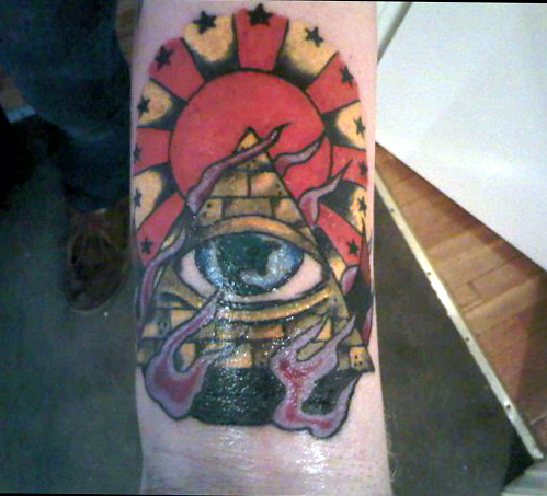 all seeing eye tattoo. my pyramid/all-seeing eye