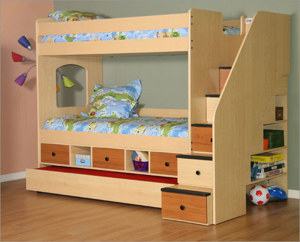 Bunk Beds with Stairs