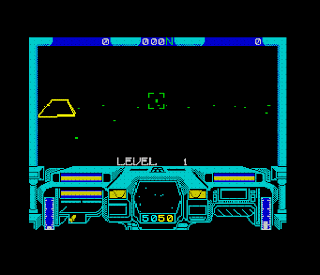 ZX Spectrum Games Starglider Cockpit View