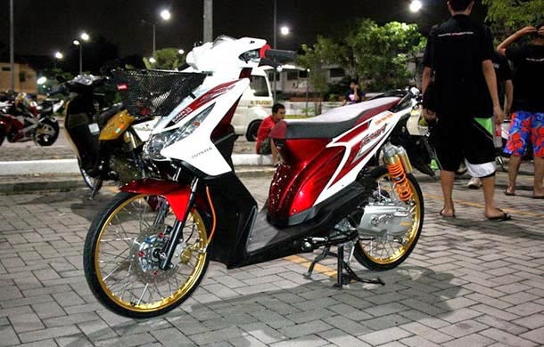 Modifikasi Motor Honda Cb150r Velg Jari Jari Modifikasi 