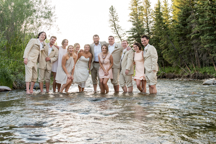 River / Wedding Party / Jessie Moore Photography
