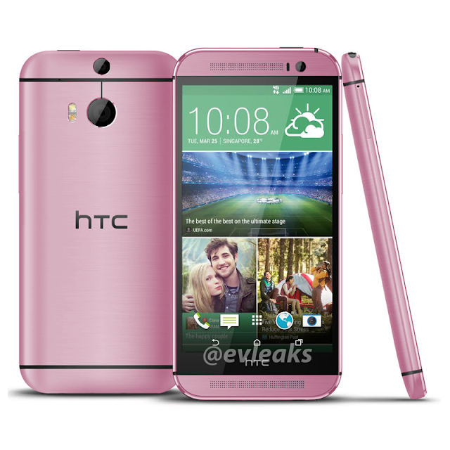 Pink HTC One (M8)