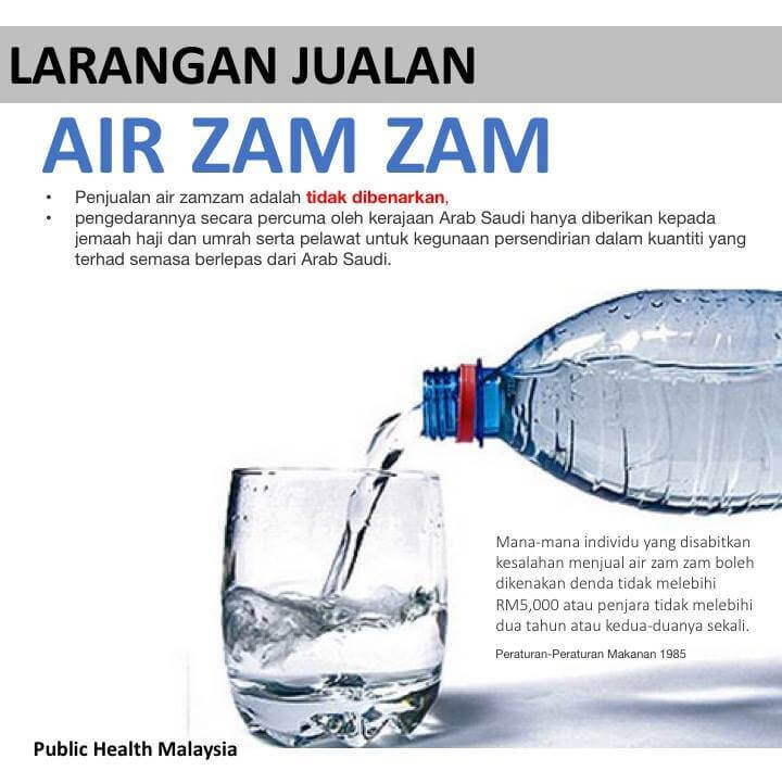 Menjual Air Zam-zam
