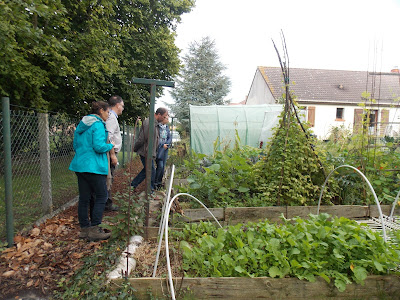 Visite de mon jardin organisée par la FREDON Nord-Pas-de-Calais lors de la formation des vendeurs en jardinerie