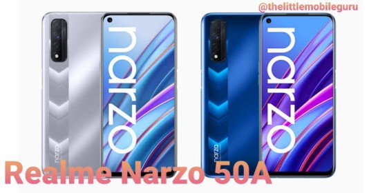 Realme Narzo 50A price and specifications.
