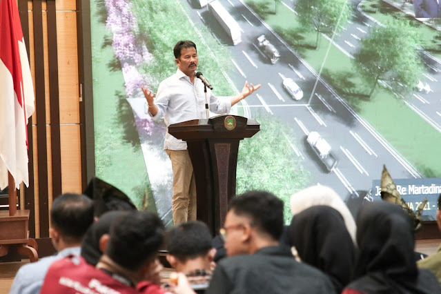 Lantik Pengurus IPMKOB Pekanbaru, Rudi Ajak Pelajar dan Mahasiswa untuk Terus Berinovasi