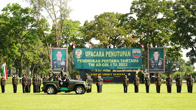 Lantik Tamtama Remaja, Pangdam I/BB :  Prajurit Dua Harus  Ditempa Menjadi Prajurit TNI AD Yang Handal dan Profesional