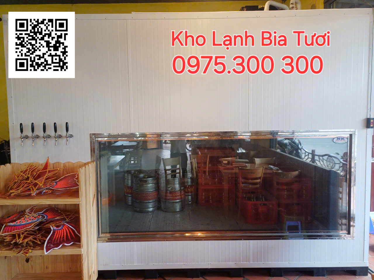 Thiết kế kho lạnh bảo quản Bia Tươi, Bia Craft...có vòi rót Thiết kế kho lạnh bảo quản Bia Tươi, Bia Craft...có vòi rót