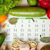 The calendar of seasonal fruits and vegetables