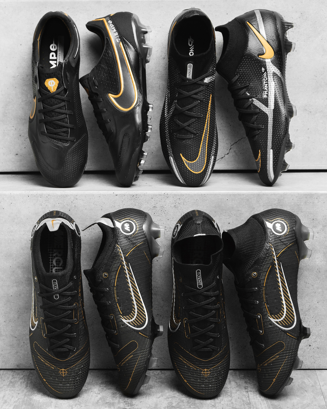 oud Hoe Handelsmerk Black/Gold Nike Tiempo Legend 9 Elite 'Shadow Pack' Boots Revealed - Footy  Headlines