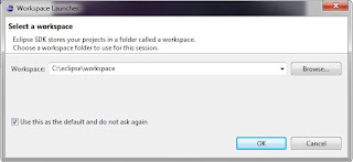 setting workspace eclipse