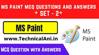 ms paint mcq questions and answers