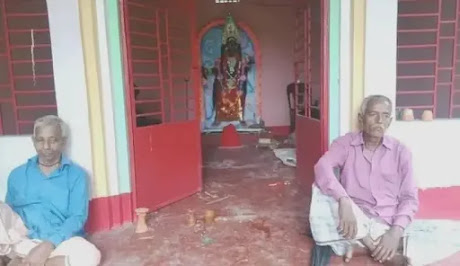 Theft and looting of 3 temples in Bhimashi, Srimangal - Bangladesh