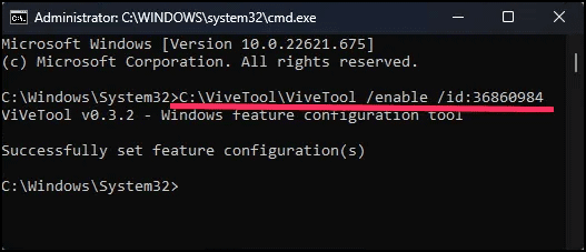 2-ViveTool-in-Command-Prompt