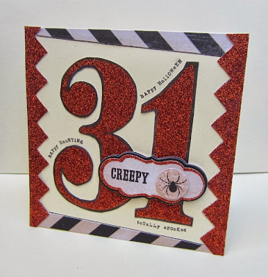 My Minds Eye "Happy Haunting Card" by Christine Meyer for The Scrapbooking Studio