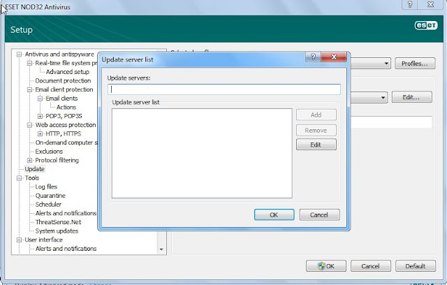 Cara Update Offline Antivirus ESET 