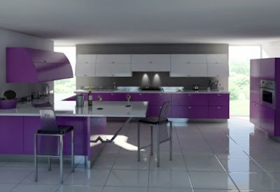 Kitchen Design 2012-Most Beautiful Kitchen Design ~ Interior Pro  Kitchen Ideas bright or pale pink and purple are smart choices and trends  in modern kitchen design for the period 2011-2012.