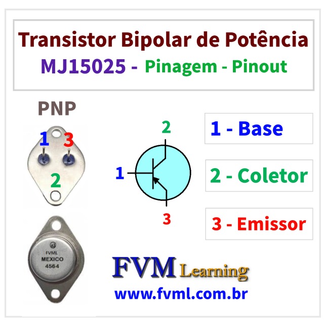 Datasheet-Pinagem-Pinout-Transistor-PNP-MJ15025-Características-Substituições-fvml