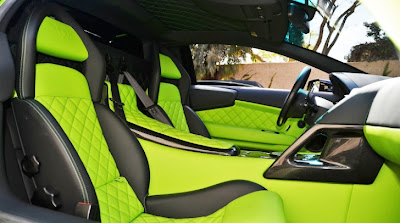 Lamborghini Murcielago LP640 With Acid Green Interior for Sale