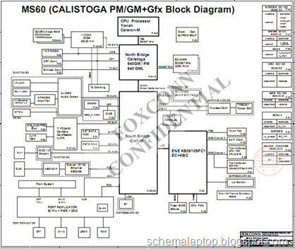 Sony Vaio VGN-C11C C12C C21CH C22CH SONY VGN-C, MBX-159, MS60-1-01 Free Download Laptop Motherboard Schematics 