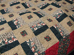 Sticks and Stones Flannel Quilt
