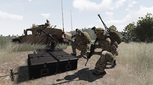 Arma3にマンパック無線機を追加するILBE Assault Pack - Rewrite MOD