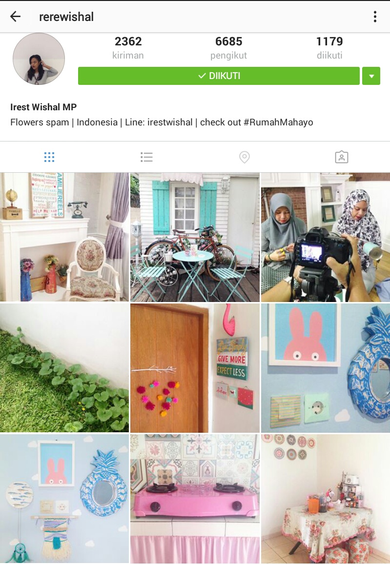 Akun Instagram Inspirasi Dekor Rumah Mungil