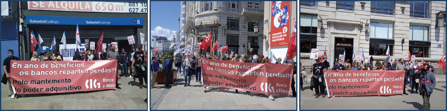 Manifestación na Coruña