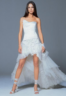 short wedding dress