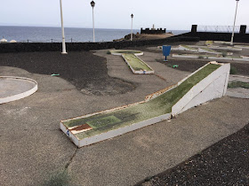 Minigolf San Antonio in Lanzarote. Photo by Les Tubby, July 2018