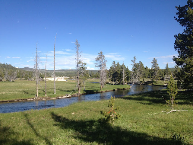 Hiking Trail Yellowstone National Park