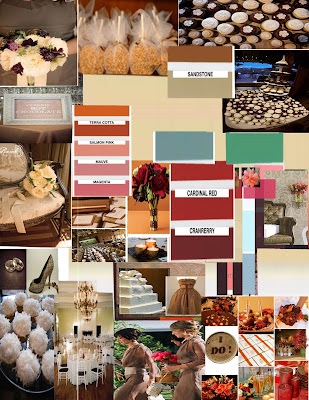 The Latte color is so beautiful for fall weddings and can go with cranberry