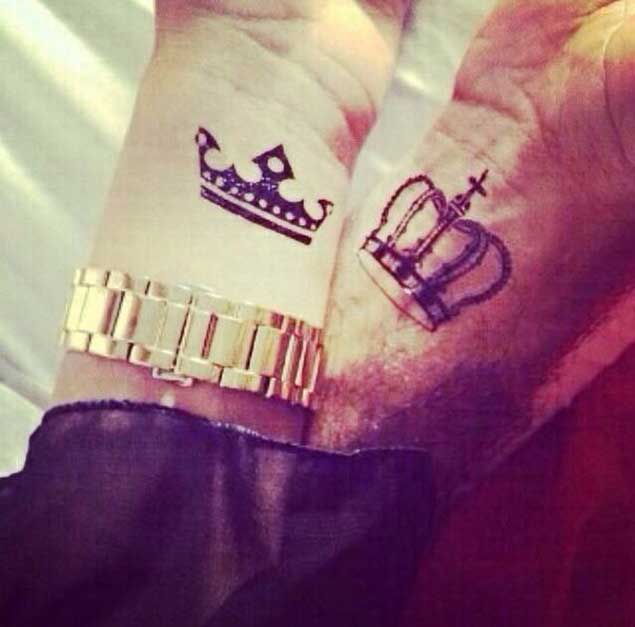 Estes real tatuagens de pulso